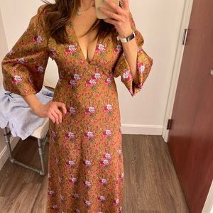 Loveshackfancy Kinnear dress in Ruby Goldmine size 2
